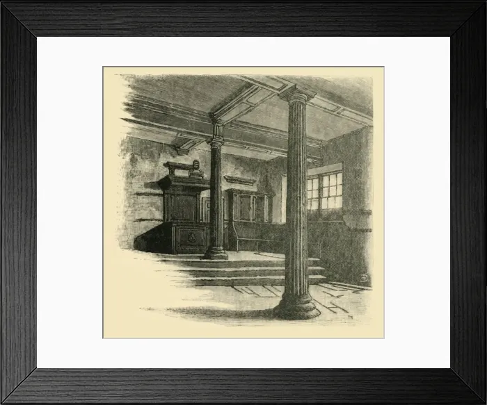 Framed Print : Interior of the Grammar School, 1898. Creator: Unknown Framed Print : Interior of the Grammar School, 1898. Creator: Unknown