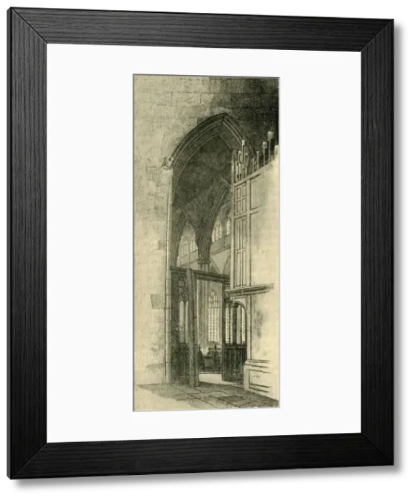 Framed Print : Interior of Trinity Church, 1898. Creator: Unknown Framed Print : Interior of Trinity Church, 1898. Creator: Unknown