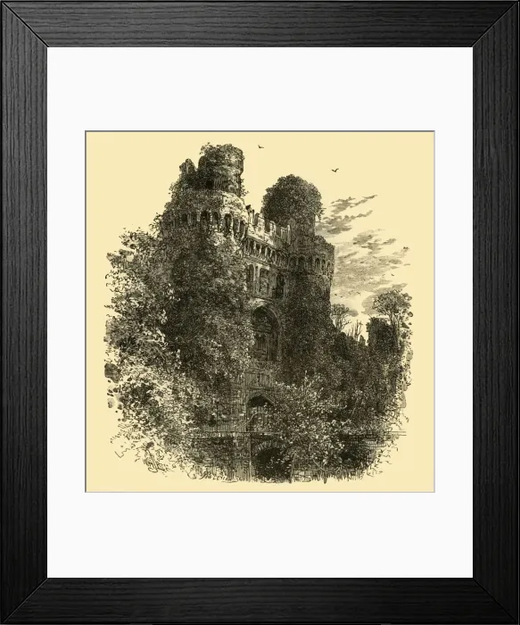 Framed Print : Hurstmonceaux Castle, 1898. Creator: Unknown Framed Print : Hurstmonceaux Castle, 1898. Creator: Unknown