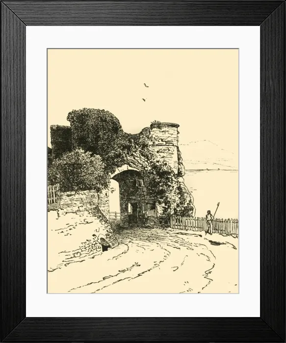 Framed Print : Town Gate, Winchelsea, 1898. Creator: Unknown Framed Print : Town Gate, Winchelsea, 1898. Creator: Unknown
