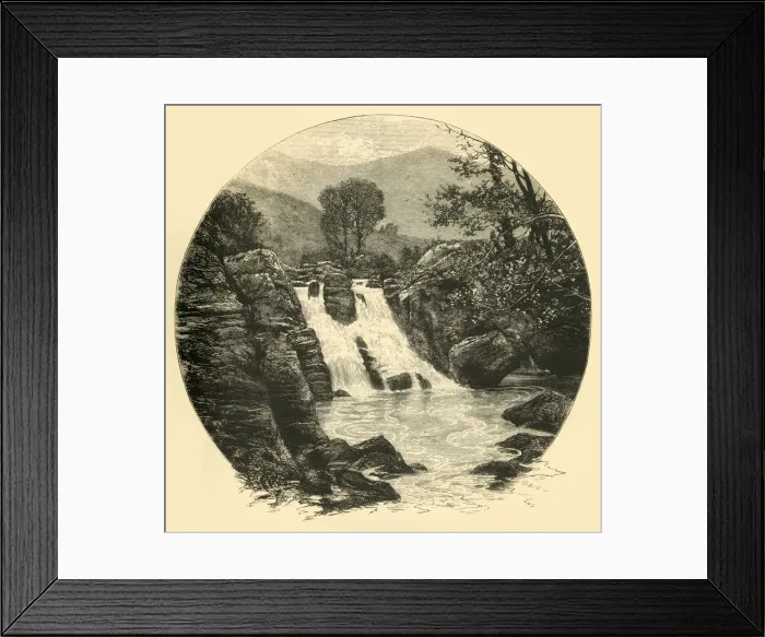 Framed Print : Glen Cloy, Arran, 1898. Creator: Unknown Framed Print : Glen Cloy, Arran, 1898. Creator: Unknown