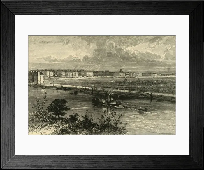 Framed Print : Weymouth, 1898. Creator: Unknown Framed Print : Weymouth, 1898. Creator: Unknown