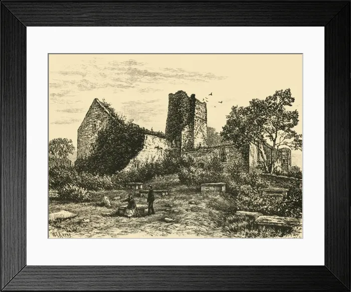 Framed Print : Ruins near Rathmullen, 1898. Creator: Unknown Framed Print : Ruins near Rathmullen, 1898. Creator: Unknown