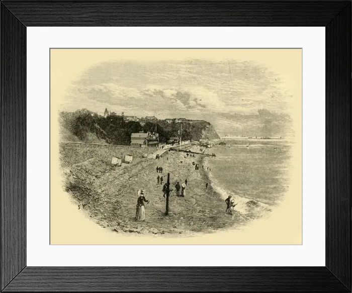 Framed Print : Penarth Headland, 1898. Creator: Unknown Framed Print : Penarth Headland, 1898. Creator: Unknown