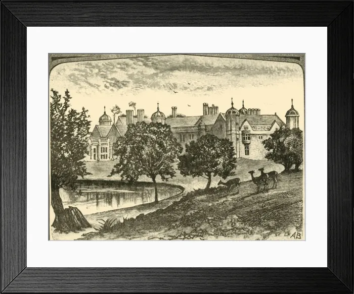 Framed Print : Charlecote, 1898. Creator: Unknown Framed Print : Charlecote, 1898. Creator: Unknown