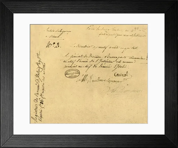 Framed Print : Decree of the Executive Directorate, 2 March 1796, (1921). Creator: Unknown Framed Print : Decree of the Executive Directorate, 2 March 1796, (1921). Creator: Unknown