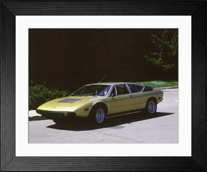 Framed Print : 1975 Lamborghini Urraco P300. Creator: Unknown Framed Print : 1975 Lamborghini Urraco P300. Creator: Unknown