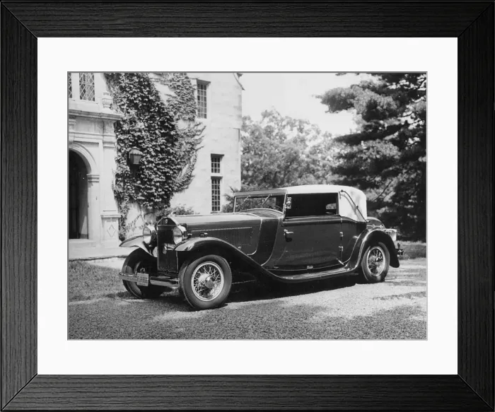 Framed Print : 1931 Lancia Di Lambda Castagna. Creator: Unknown Framed Print : 1931 Lancia Di Lambda Castagna. Creator: Unknown