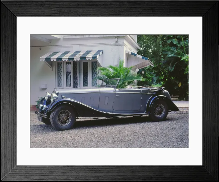 Framed Print : 1936 Lanchester 4. 5 litre Straight Eight. Creator: Unknown Framed Print : 1936 Lanchester 4. 5 litre Straight Eight. Creator: Unknown