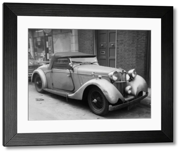 Framed Print : 1939 Lea - Francis 1. 5 Corsica body. Creator: Unknown Framed Print : 1939 Lea - Francis 1. 5 Corsica body. Creator: Unknown
