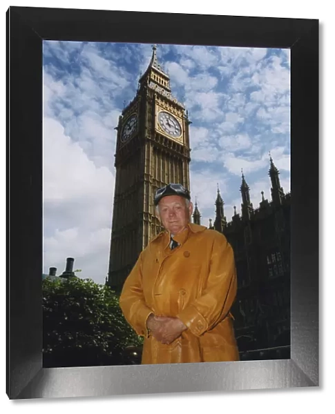 Lord Montagu at Houses of Parliament, London 1999. Creator: Unknown