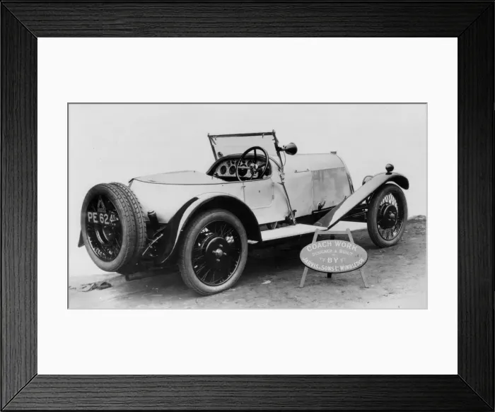 Framed Print : 1926 Marlborough 2 litre with Jarvis body. Creator: Unknown Framed Print : 1926 Marlborough 2 litre with Jarvis body. Creator: Unknown