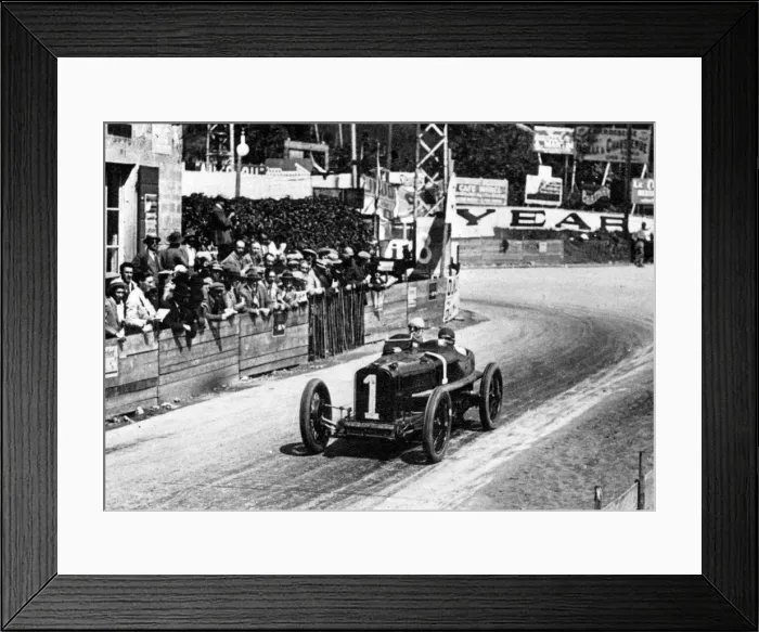 Framed Print : Sunbeam, Segrave, 1924 French Grand Prix. Creator: Unknown Framed Print : Sunbeam, Segrave, 1924 French Grand Prix. Creator: Unknown