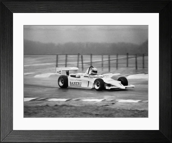 Framed Print : Ralt RT3, Ayrton Senna, Formula 3 at Thruxton 4th April 1983. Creator: Unknown Framed Print : Ralt RT3, Ayrton Senna, Formula 3 at Thruxton 4th April 1983. Creator: Unknown