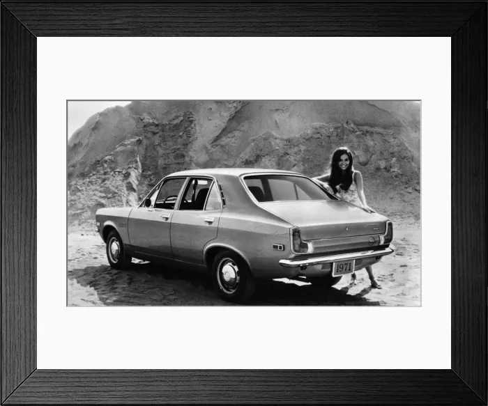 Framed Print : 1971 Plymouth Cricket. Creator: Unknown Framed Print : 1971 Plymouth Cricket. Creator: Unknown