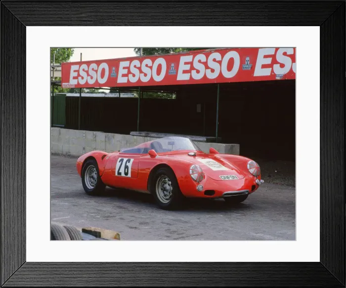 Framed Print : 1955 Porsche 550 Spyder. Creator: Unknown Framed Print : 1955 Porsche 550 Spyder. Creator: Unknown