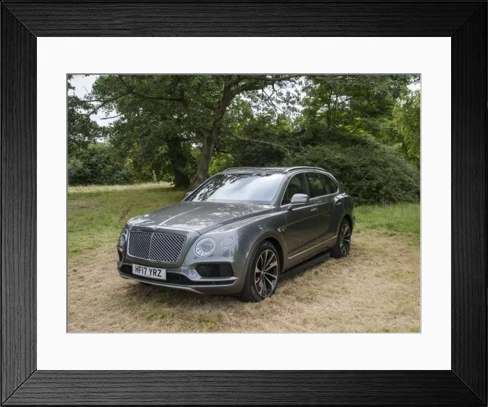 Framed Print : 2017 Bentley Bentayga. Creator: Unknown Framed Print : 2017 Bentley Bentayga. Creator: Unknown