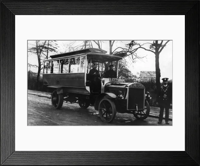 Framed Print : 1914 Tilling & Stevens TTA2 for Leeds tramways. Creator: Unknown Framed Print : 1914 Tilling & Stevens TTA2 for Leeds tramways. Creator: Unknown
