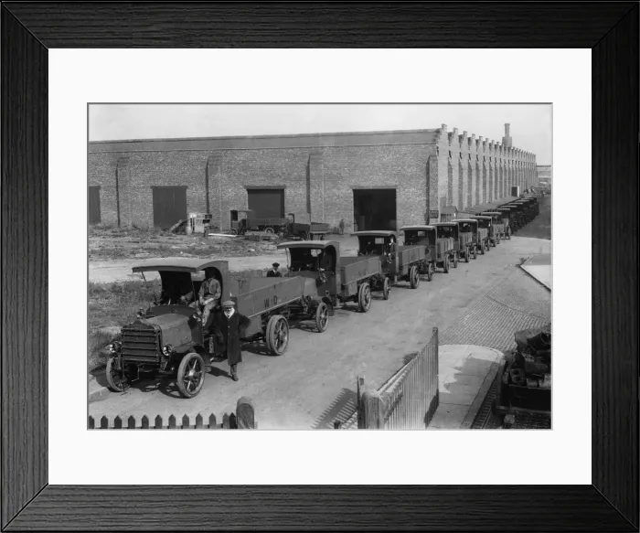 Framed Print : 1915 Daimler B types for War Office. Creator: Unknown Framed Print : 1915 Daimler B types for War Office. Creator: Unknown