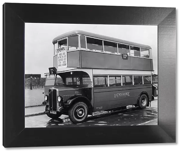1930 AEC Regent bus. Creator: Unknown