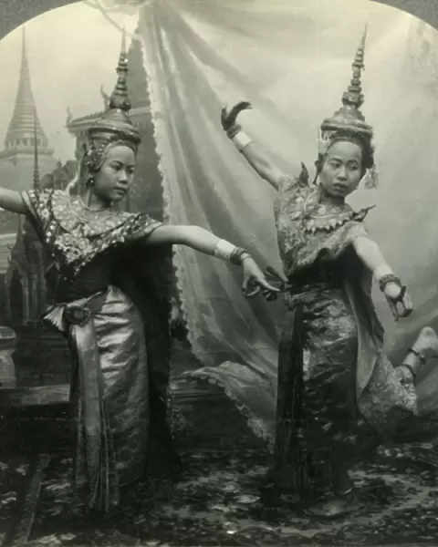 To Strange Music Glittering Little Figures Like These Dance in Temples and Palaces in Siam