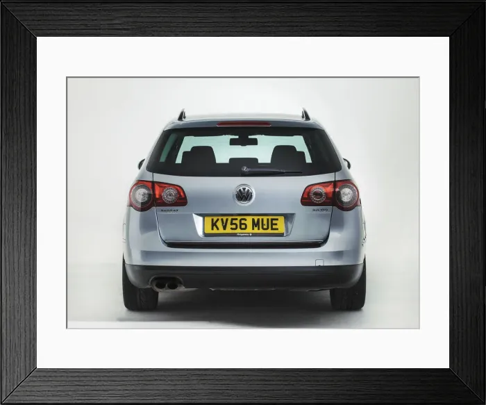 Framed Print : 2006 Volkswagen Passat estate. Creator: Unknown Framed Print : 2006 Volkswagen Passat estate. Creator: Unknown