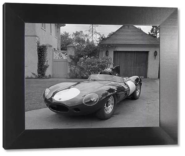 1956 Jaguar D type. Creator: Unknown