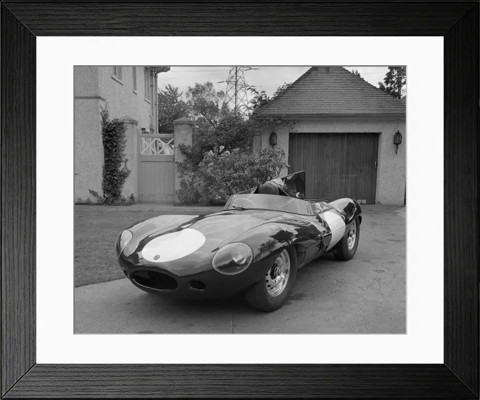 Framed Print : 1956 Jaguar D type. Creator: Unknown Framed Print : 1956 Jaguar D type. Creator: Unknown