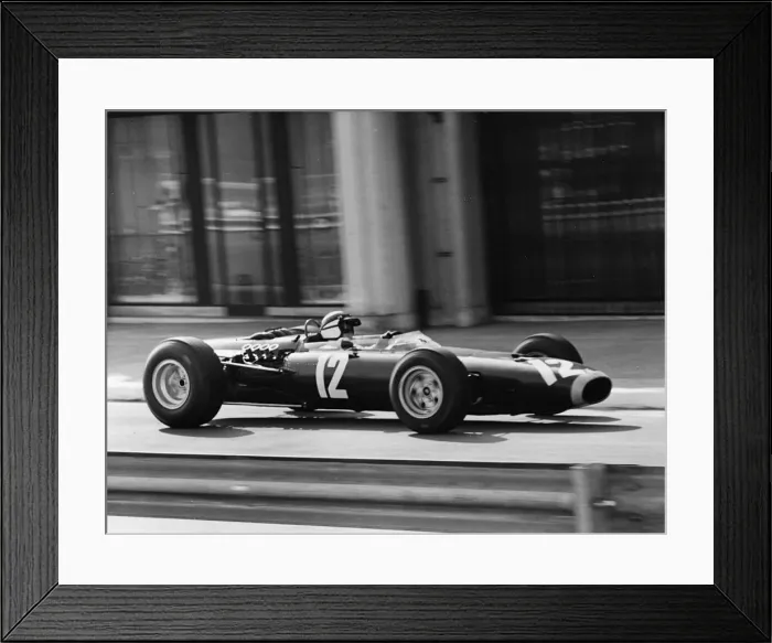 Framed Print : BRM P261, Jackie Stewart 1966 Monaco Grand Prix, winner Creator: Unknown Framed Print : BRM P261, Jackie Stewart 1966 Monaco Grand Prix, winner Creator: Unknown