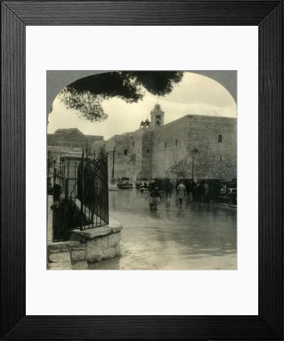 Framed Print : The Church of the Nativity, Built Where Jesus was Born, Bethlehem, Palestine, c1930s Framed Print : The Church of the Nativity, Built Where Jesus was Born, Bethlehem, Palestine, c1930s