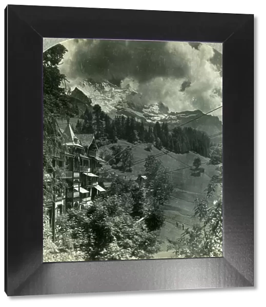 The Ever-Glorious Jungfrau, Switzerland, c1930s. Creator: Unknown