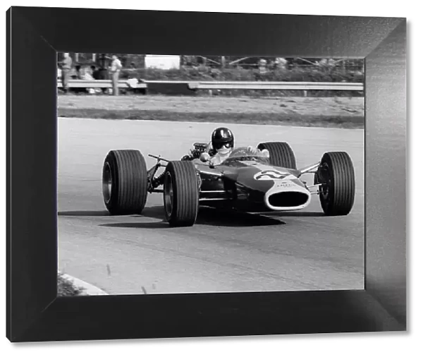 1967 Lotus 49 CR3 Graham Hill. Italian Grand Prix. Creator: Unknown