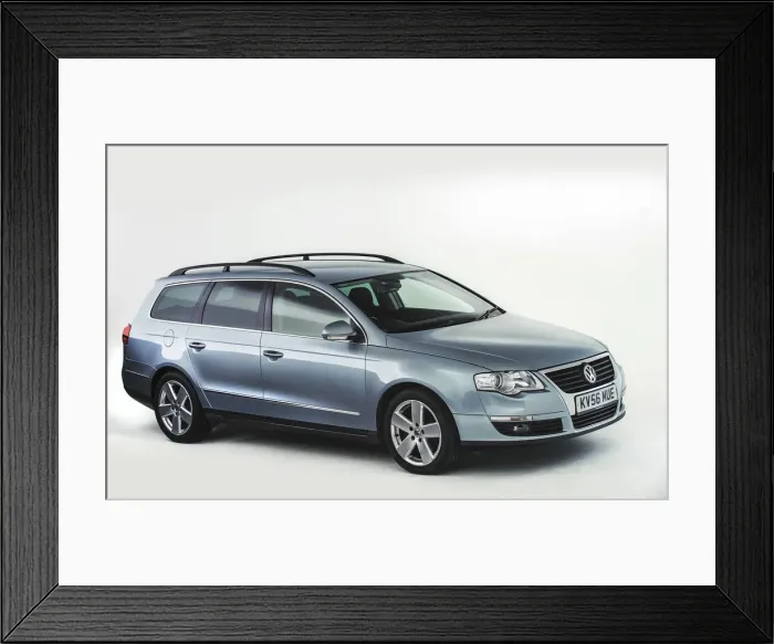 Framed Print : 2006 Volkswagen Passat estate. Creator: Unknown Framed Print : 2006 Volkswagen Passat estate. Creator: Unknown