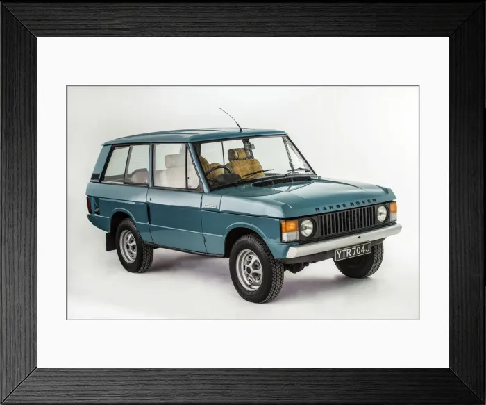 Framed Print : 1971 Range Rover. Creator: Unknown Framed Print : 1971 Range Rover. Creator: Unknown