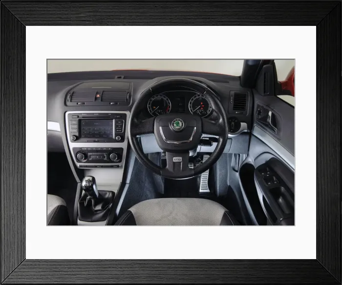 Framed Print : 2010 Skoda Octavia VRS estate. Creator: Unknown Framed Print : 2010 Skoda Octavia VRS estate. Creator: Unknown