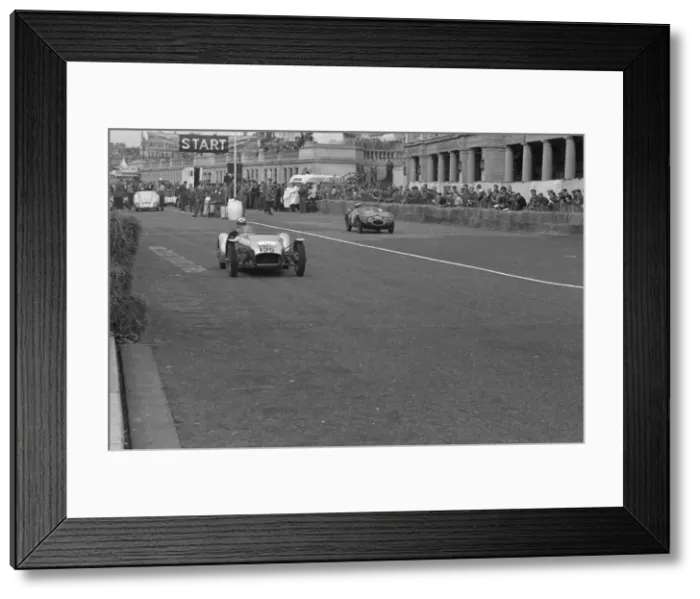 Framed Print : 1957 Lotus Seven, Edward Lewis Brighton Speed Trials 7. 9. 57. Creator: Unknown