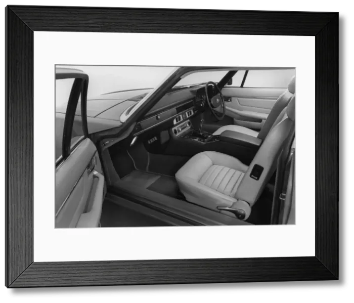 Framed Print : 1975 Jaguar XJS interior. Creator: Unknown Framed Print : 1975 Jaguar XJS interior. Creator: Unknown