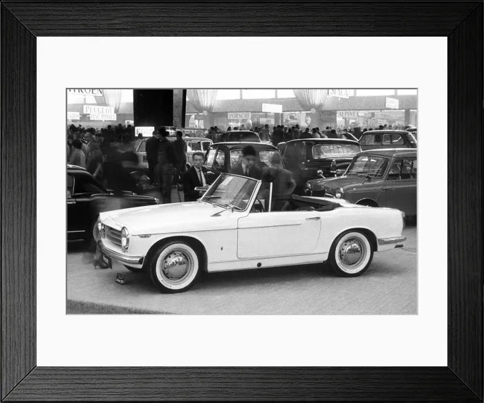 Framed Print : 1963 Innocenti Spyder. Creator: Unknown Framed Print : 1963 Innocenti Spyder. Creator: Unknown