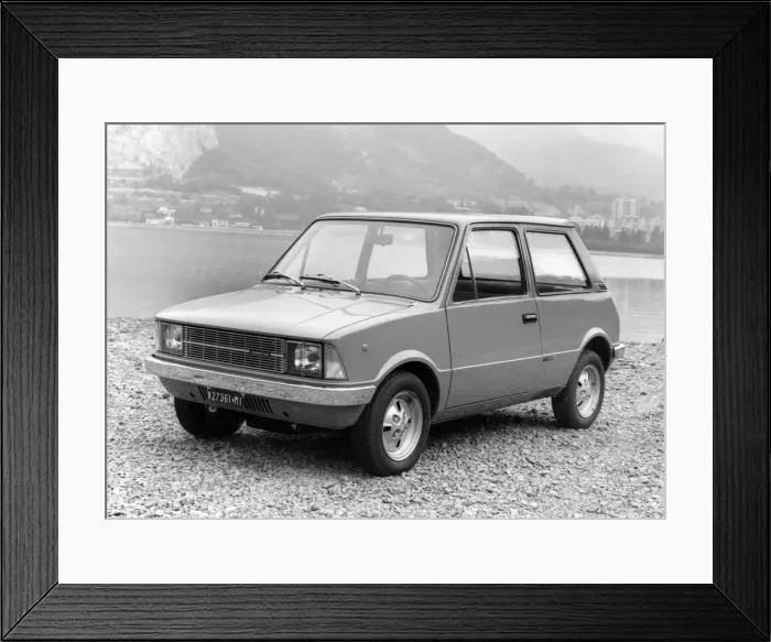 Framed Print : 1974 Innocenti 120 Mini. Creator: Unknown Framed Print : 1974 Innocenti 120 Mini. Creator: Unknown