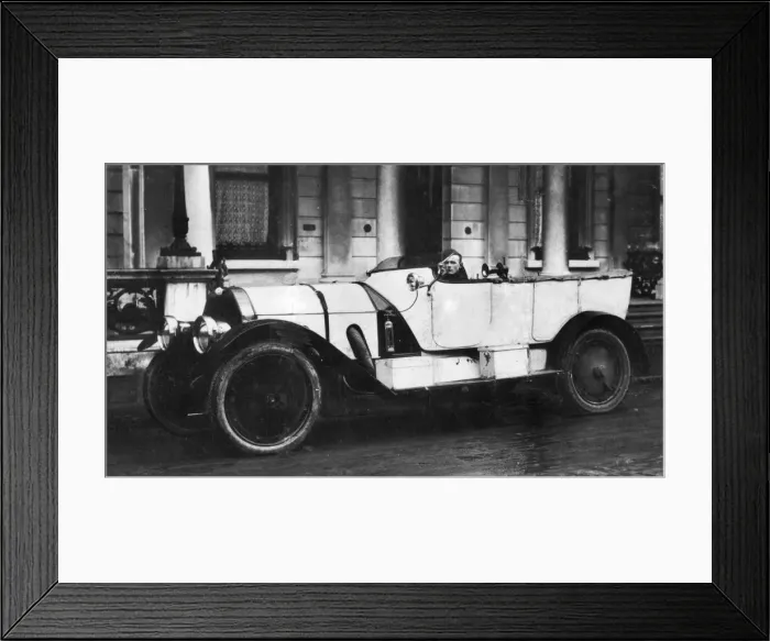 Framed Print : 1907 Itala 120hp, Henry Segrave. Creator: Unknown Framed Print : 1907 Itala 120hp, Henry Segrave. Creator: Unknown