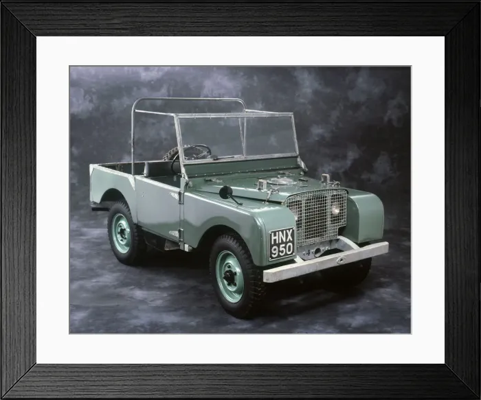 Framed Print : 1947 Land Rover Series 1. Creator: Unknown Framed Print : 1947 Land Rover Series 1. Creator: Unknown