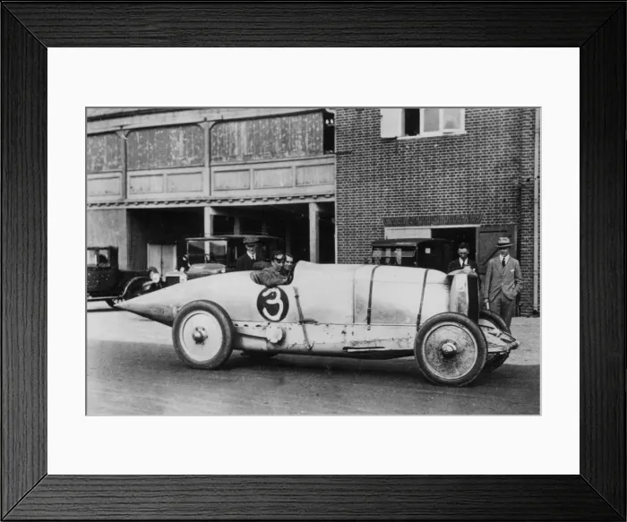 Framed Print : 1923 Leyland 8, Parry Thomas. Creator: Unknown Framed Print : 1923 Leyland 8, Parry Thomas. Creator: Unknown
