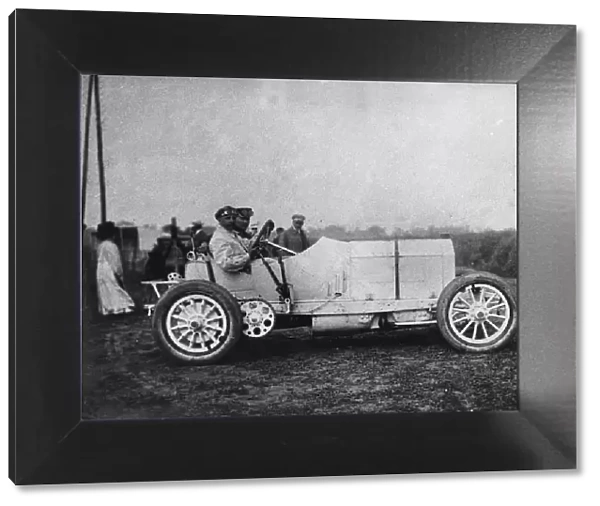 1908 Mercedes, Lautenschlager, winner French Grand Prix. Creator: Unknown