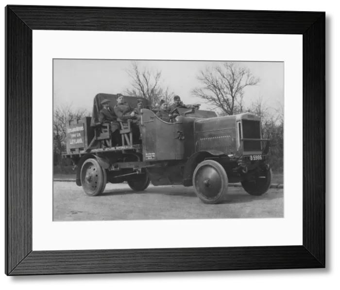 Framed Print : 1917 Leyland RAF type 3 ton. Creator: Unknown Framed Print : 1917 Leyland RAF type 3 ton. Creator: Unknown