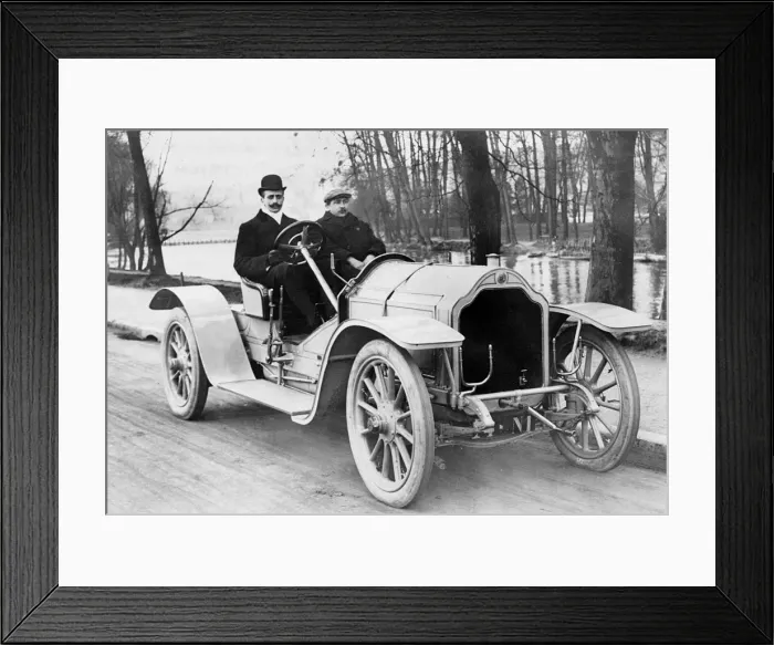 Framed Print : 1907 Lorraine Dietrich 60hp. Creator: Unknown Framed Print : 1907 Lorraine Dietrich 60hp. Creator: Unknown