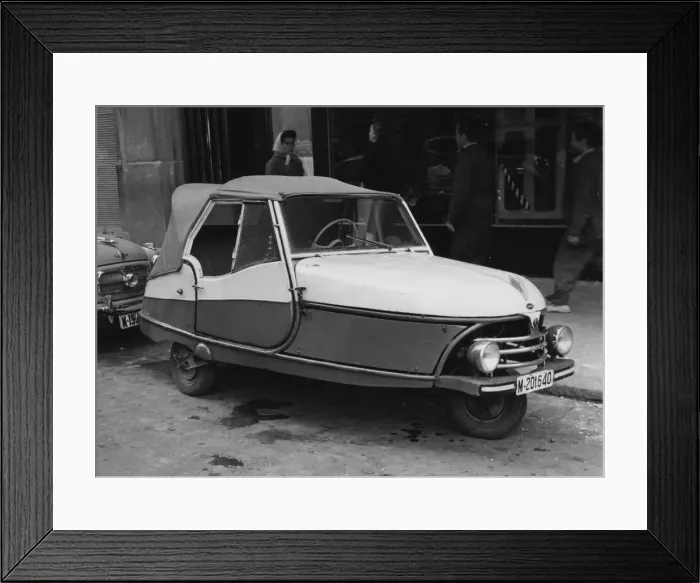 Framed Print : 1958 David 3 wheeler. Creator: Unknown Framed Print : 1958 David 3 wheeler. Creator: Unknown