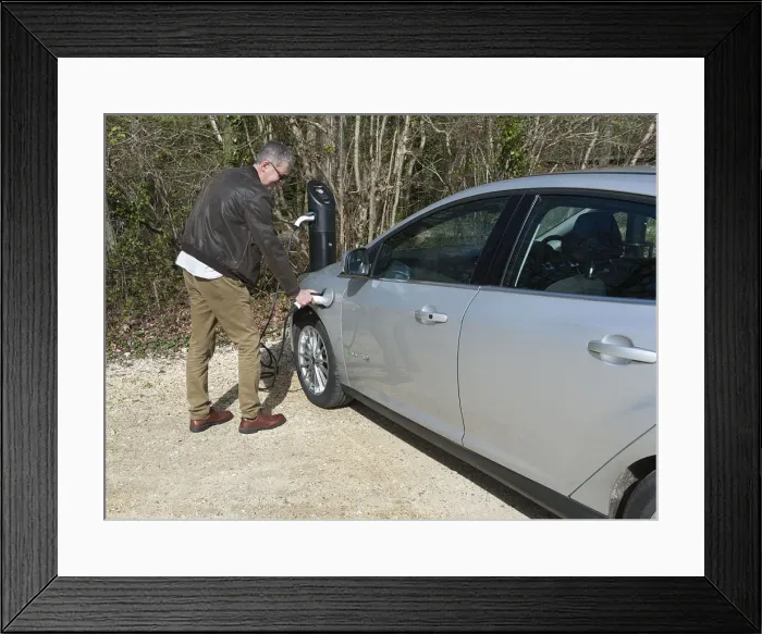 Framed Print : 2014 Ford Focus Electric. Creator: Unknown Framed Print : 2014 Ford Focus Electric. Creator: Unknown