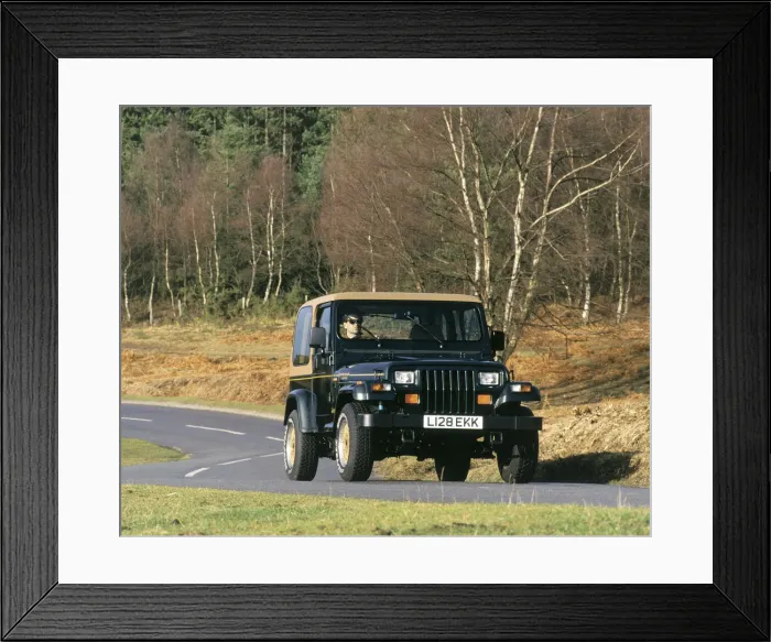 Framed Print : 1994 Jeep Wrangler Limited. Creator: Unknown Framed Print : 1994 Jeep Wrangler Limited. Creator: Unknown