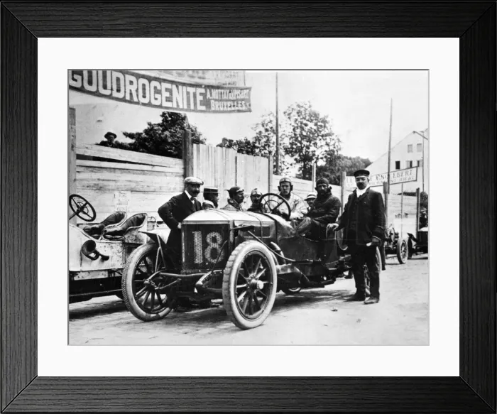 Framed Print : Minerva, Lord Brabazon during 1907 Circuit des Ardennes. Creator: Unknown Framed Print : Minerva, Lord Brabazon during 1907 Circuit des Ardennes. Creator: Unknown