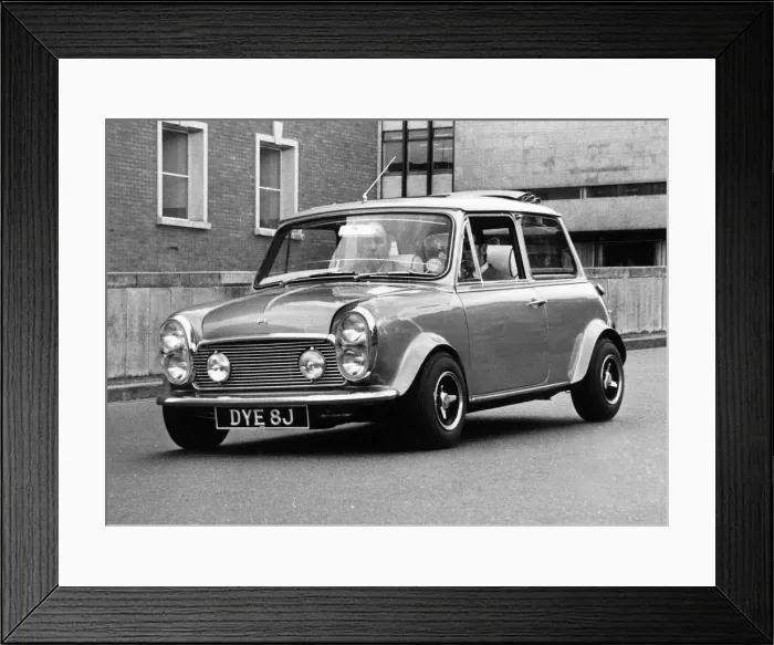 Framed Print : 1971 Mini Radford body. Creator: Unknown Framed Print : 1971 Mini Radford body. Creator: Unknown